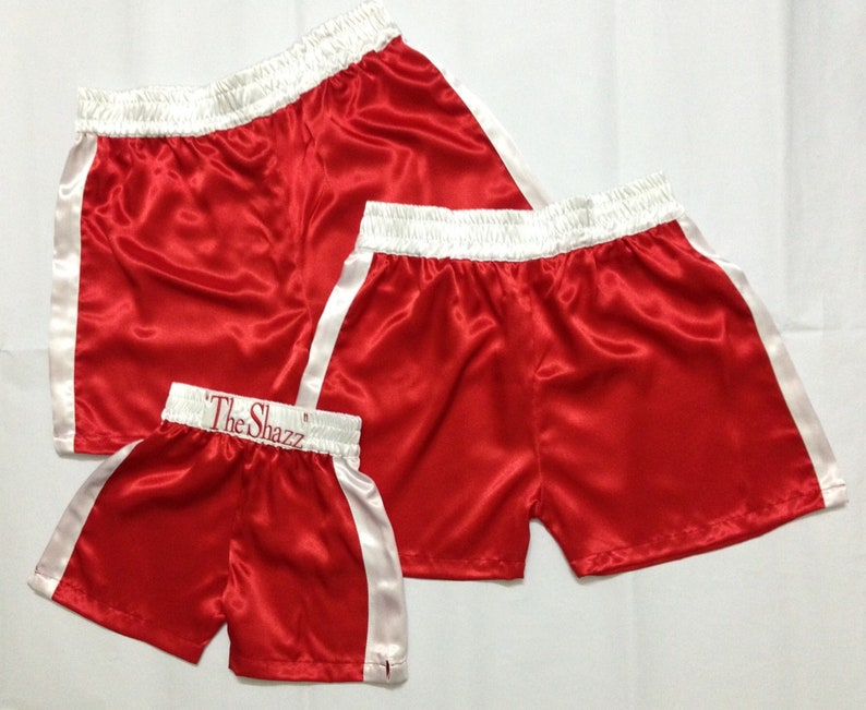 K3-CUSTOM Made and PERSONALIZED Satin Boxing Shorts Boxing - Etsy