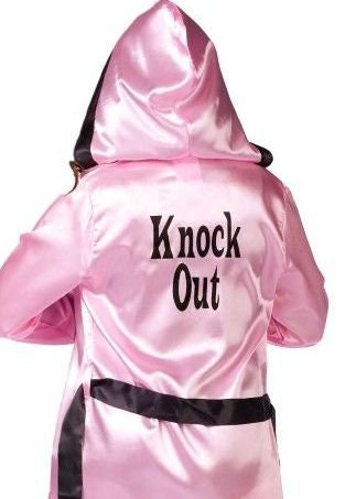 Kanong Custom Boxing Robe with hood : Pink