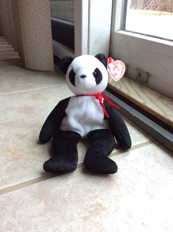 panda beanie baby
