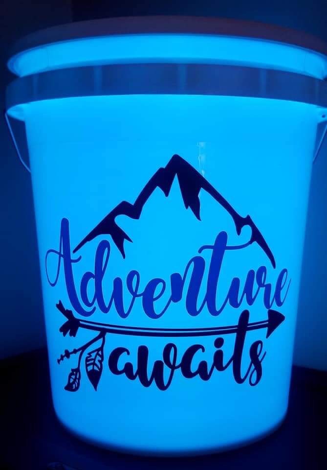 Bucket Decals LED camping decals camping camper decals Etsy