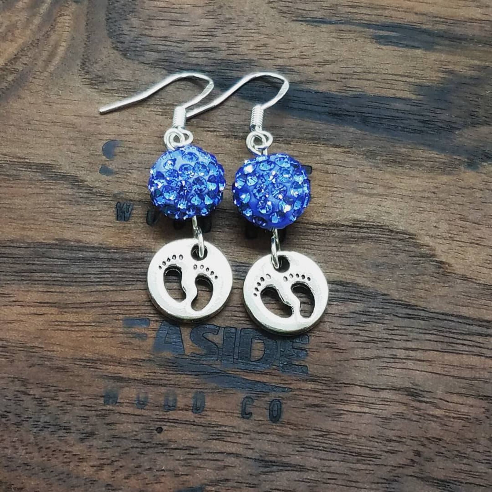 Baby Gender Reveal Earrings Baby Girl Earrings Baby Boy Etsy