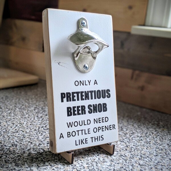 Pretentious Beer Etsy