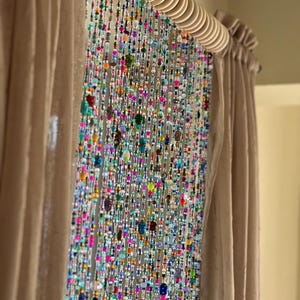 Handmade Boho Beaded Curtains