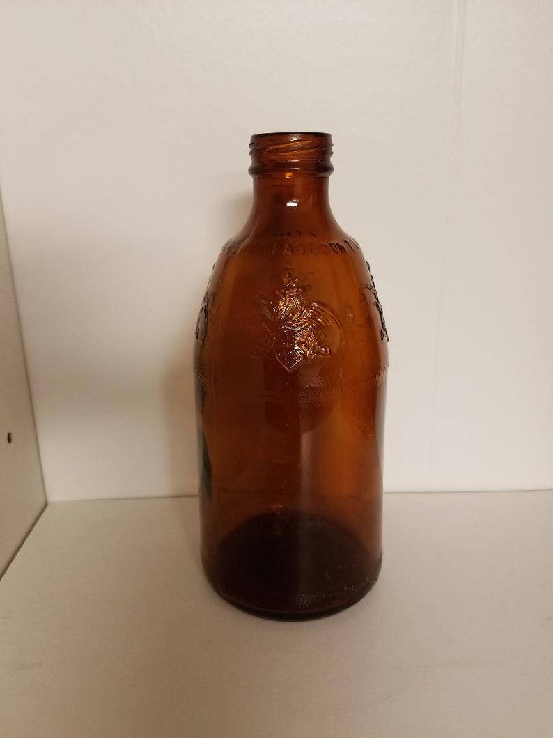 Vintage Anheuser Busch Brown Beer Bottle Etsy