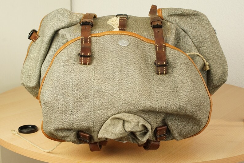 Swiss Army Backpack With Rifle Holder Etsy