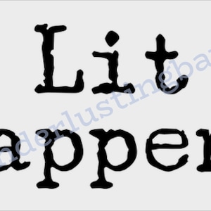 Lit Happens - Book - Digital - SVG - PNG