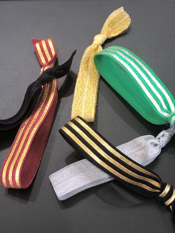Hair Ties No Snag Harry Potter Inspired Elastic Hair Ties Etsy