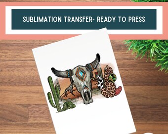 cactus sublimation, cowgirl sublimation, country sublimation, western sublimation prints ready to press, sublimation prints ready to press