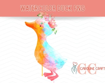 watercolor duck png, duck clipart digital, duck clipart download, farm animal png watercolor, farm animal png design, duck png, png files