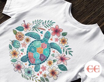 sea turtle sublimation, summer sublimation, summer sublimation transfers, sublimation transfers ready to press, sublimation transfers