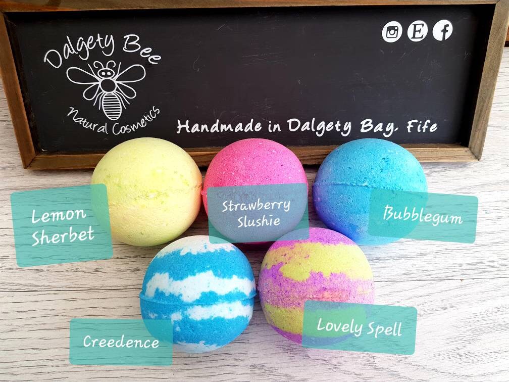 Flower Blast bath bomb bathbomb cruelty free vegan Etsy