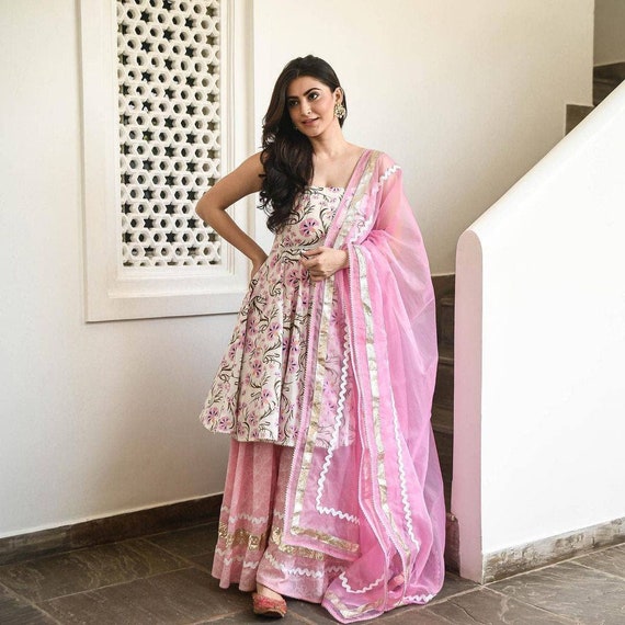 Exclusive Indian Dress Palazzo Suit 
