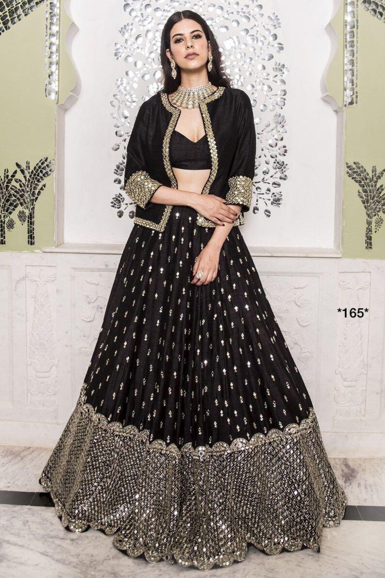 Women Georget Lehnga With Sequence Work And Chanderi Koti Lehnga Choli