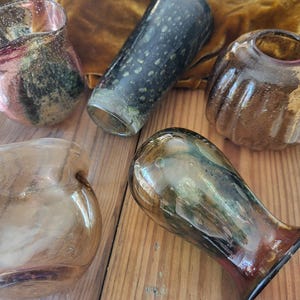 Blown glass vase