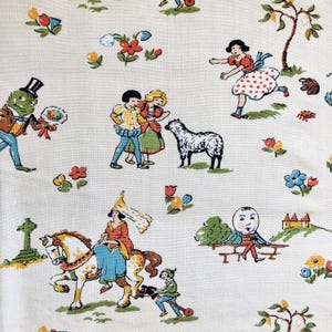 Stof vintage kinderliedje