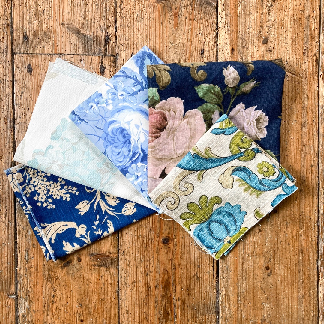Vintage Fabric Pack for Projects Etsy
