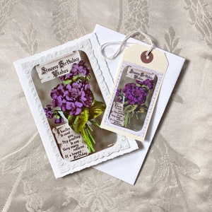 Antique Postcard Greetings Card