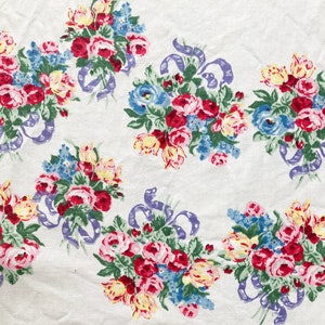 Pretty Vintage Floral Fabric