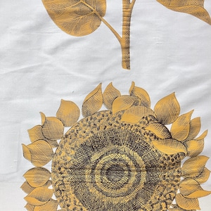 Sanderson Fabric Sample Palladio Sunflower