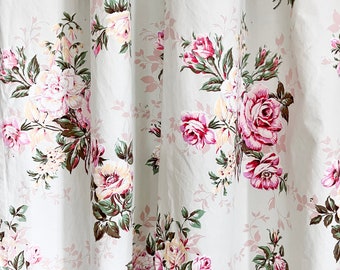 Pretty Vintage Single Curtain/Fabric