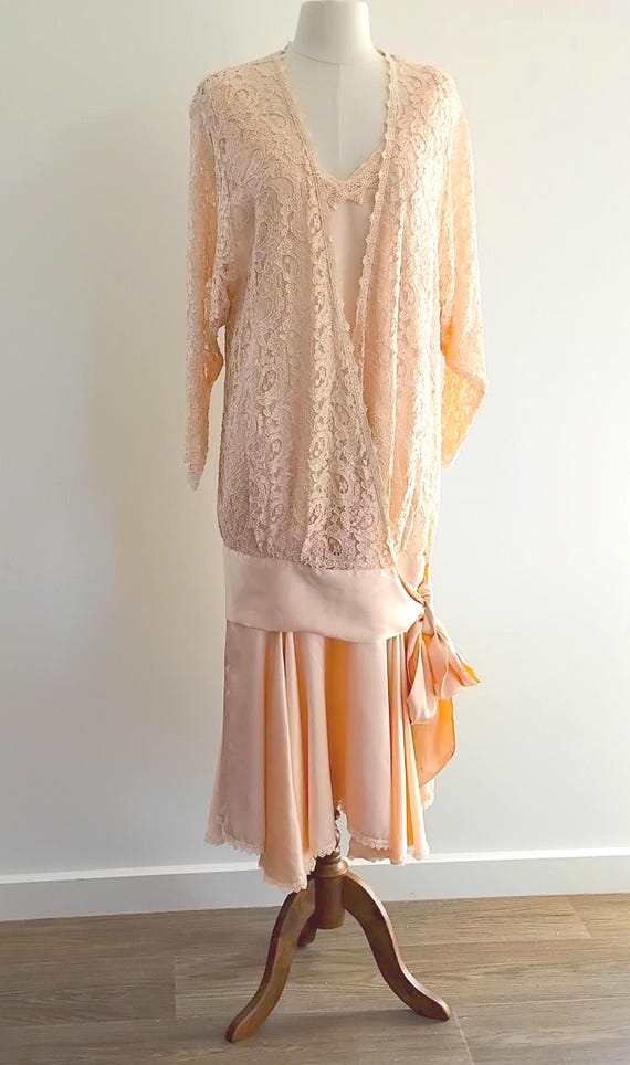 chinese dress ladies Anthea Crawford Millicent Champagne Lace Dress – Mangos Fashion Boutique main image 1