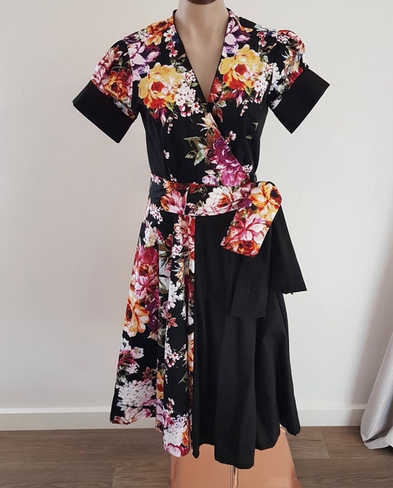 floral wrap dress australia