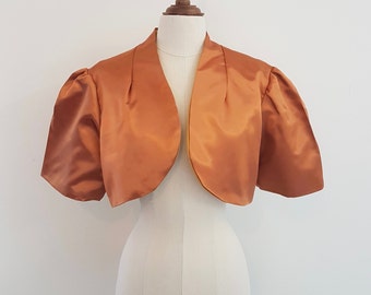 Copper Bolero Jacket - Etsy