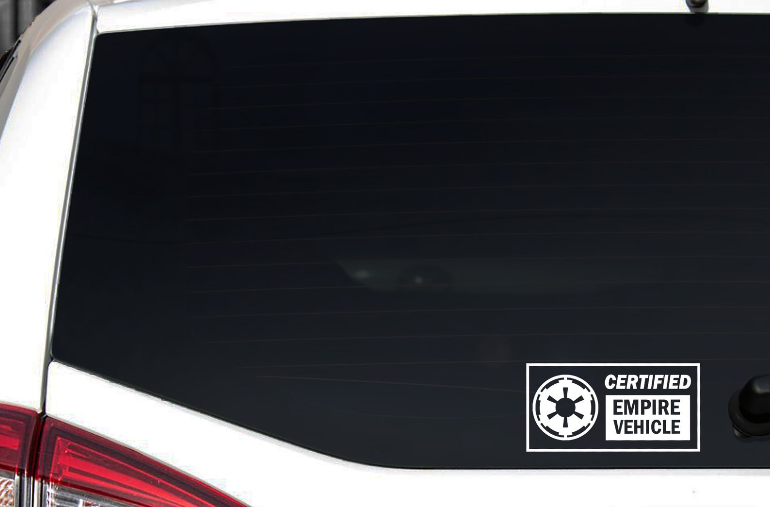 Certified Empire Star Wars Car Decal Oracal 651 Outdoor Vinyl Etsy