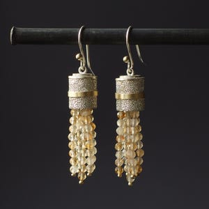 RUTILEQUARTZ JELLYFISH EARRINGS