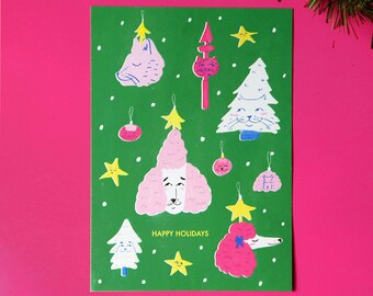 Carte Noel Etsy Carte Noel Etsy