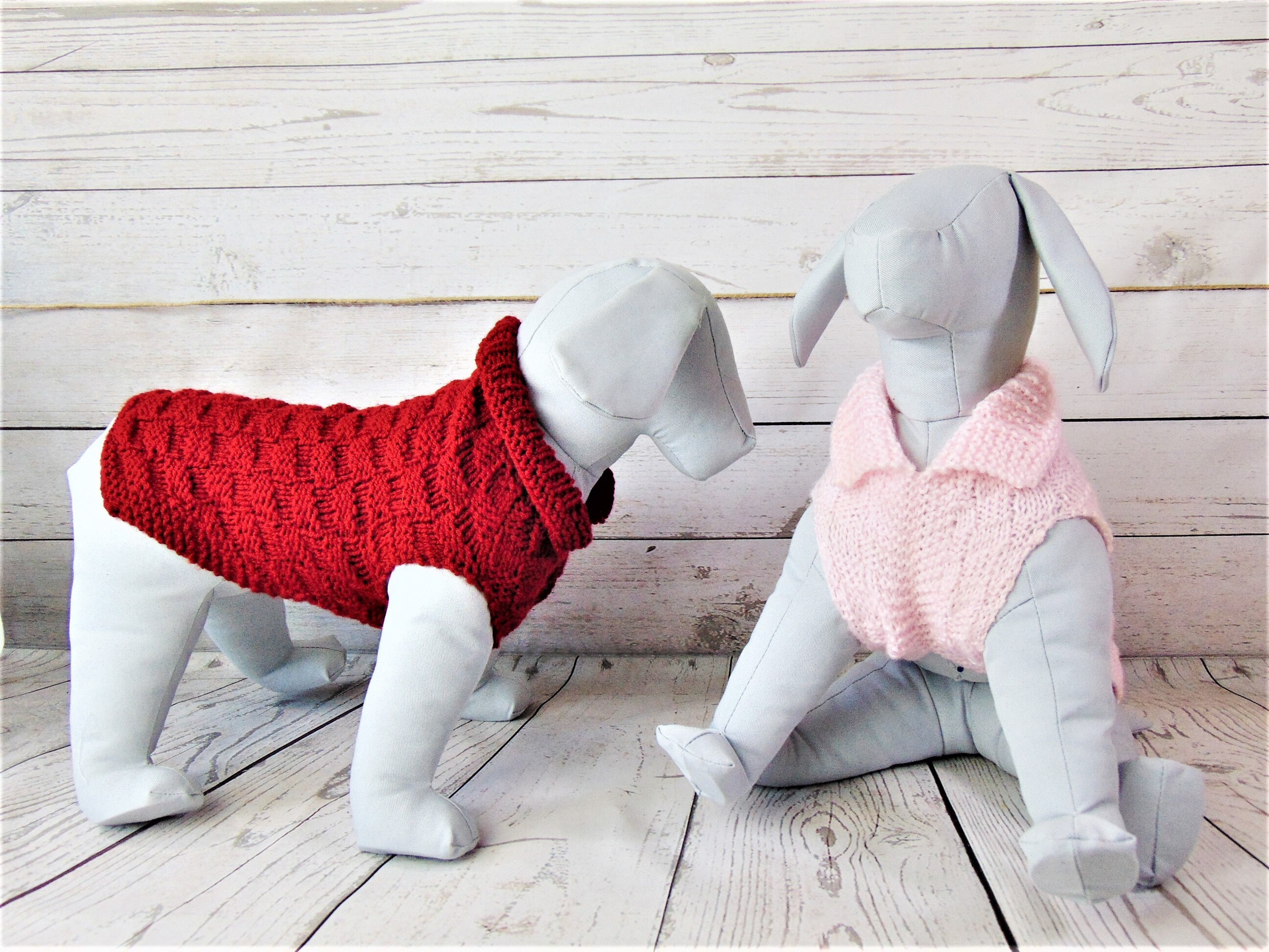 Hand Knitted Dog Coat Jumper Sweater Extra Small Etsy UK