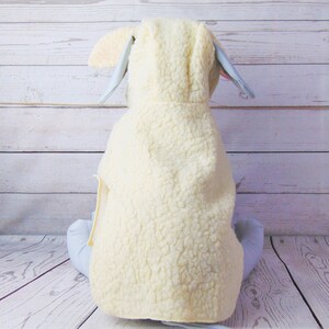 Handmade Fleece Dog Lamb Costume/ Fancy Dress image 5