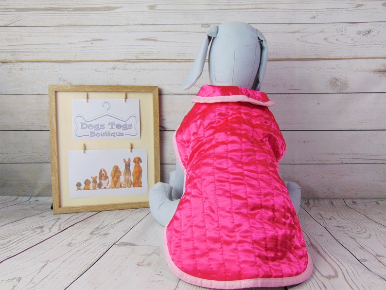 Handmade Quilted Dog Coat Medium and Large Etsy