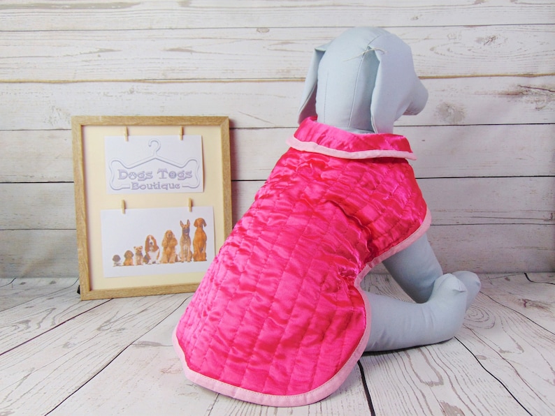 Handmade Quilted Dog Coat Medium and Large Etsy