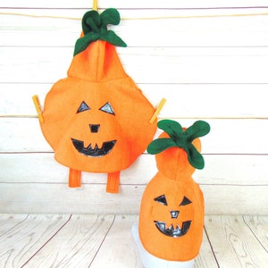 Pumpkin Halloween Costume XXS-XS-S image 3
