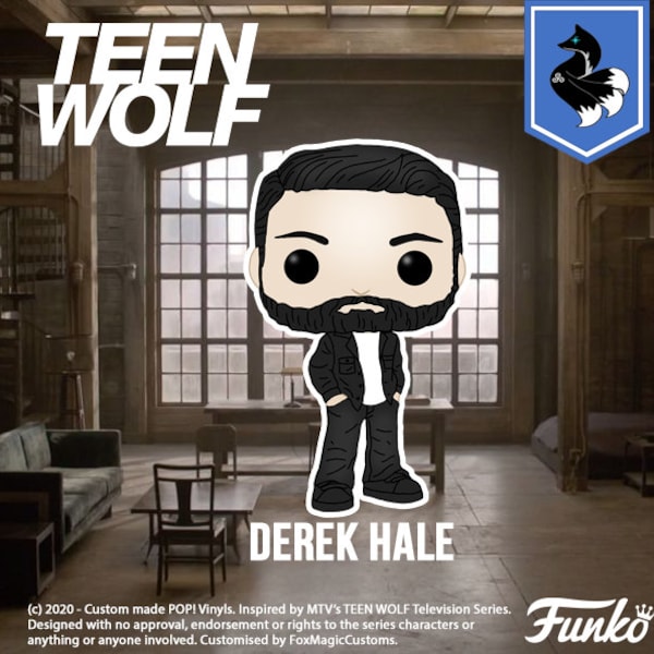 Derek Hale - Teen Wolf Pop! Vinyl (Custom)