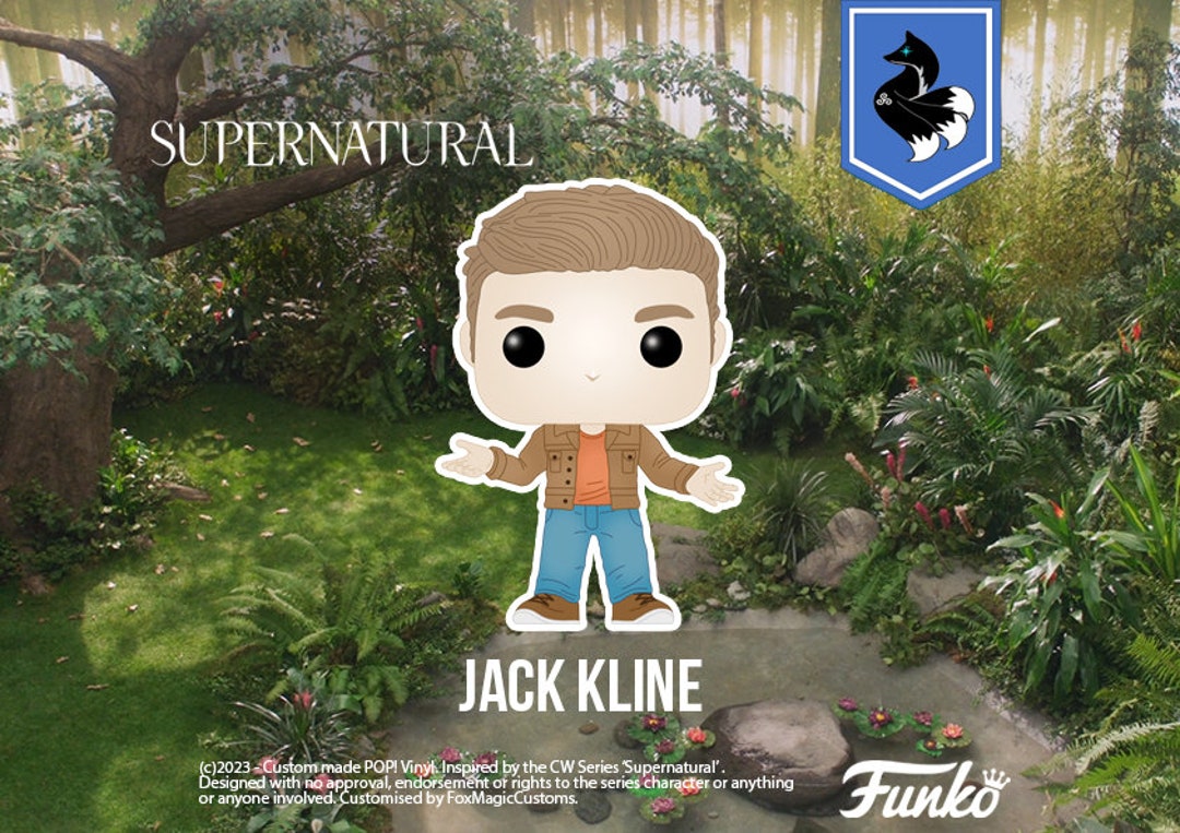 Jack Kline - Supernatural Inspired Custom Funko POP! - Etsy Hong Kong
