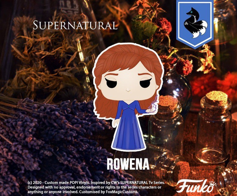 Rowena Supernatural Inspired Custom Funko POP Etsy