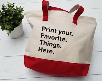 Custom Tote bags, Personalized Tote Bags, Bridesmaid Gift Bags, Personalized Business bag, 4 Words Totes Bags, Printed Tote Bags, Totes bags