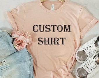 Custom t shirts | Etsy
