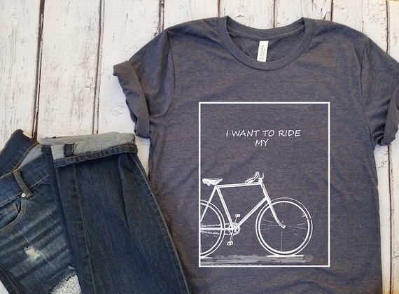 I just want to ride my bike T-shirt, Cycling T-shirt, Bike T-shirt, Bicycle T-shirt, Bicycle rider gift, Bike Tee, Unisex Tshirt, Bike Shirt