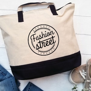 Custom Tote bags, Personalized Tote Bags, Favorite things tote, Print your Logo, Things Totes, Personalized Business bag, Branded Tote Bag image 4