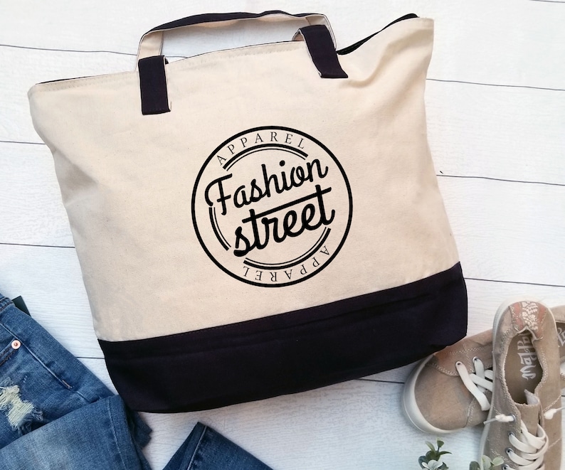 Custom Tote bags, Personalized Tote Bags, Favorite things tote, Print your Logo, Things Totes, Personalized Business bag, Branded Tote Bag image 4