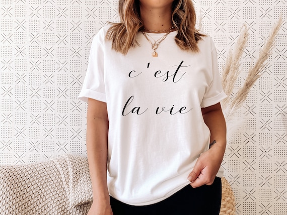 French slogan t shirt sales