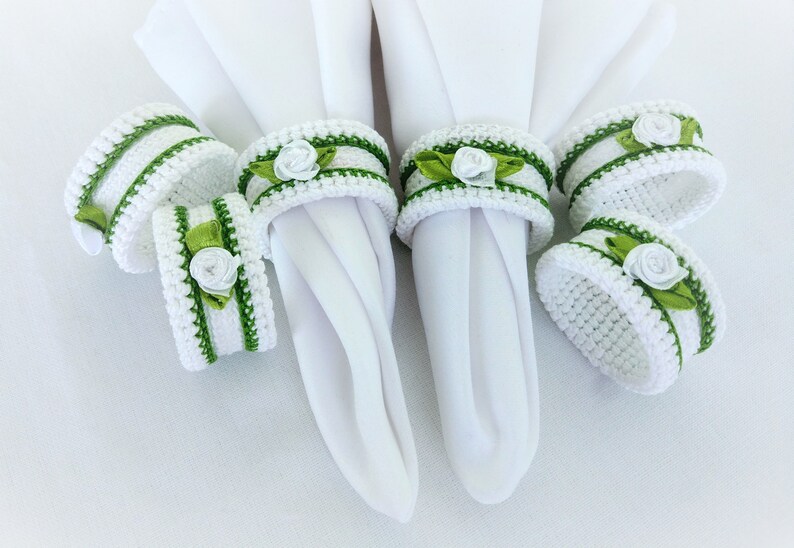 Wedding Napkin Holders. Wedding Decoration. Napkin Rings. Etsy