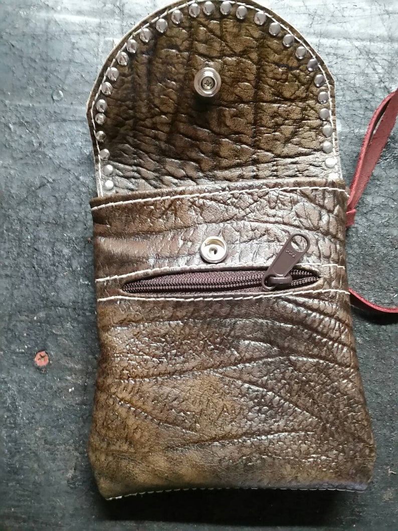Saddle Purse with Turquoise
