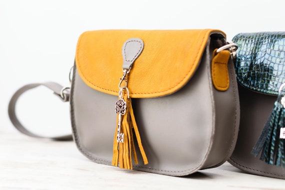mustard cross body bag