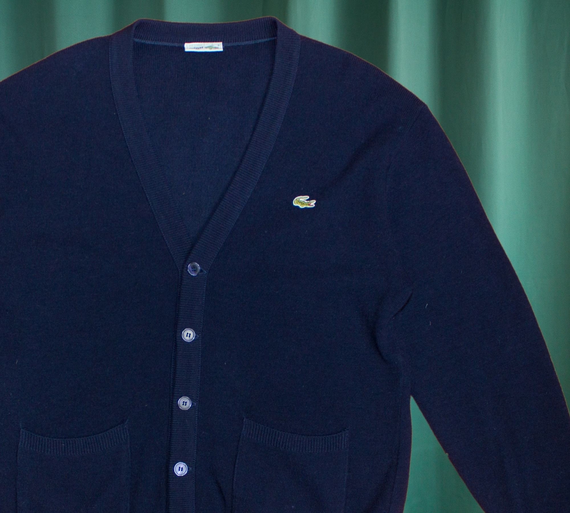cardigan lacoste vintage