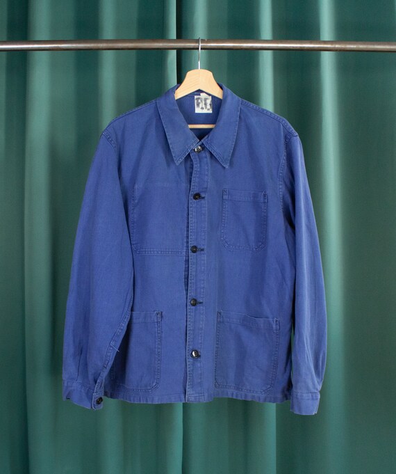 Vintage blue chore jacket