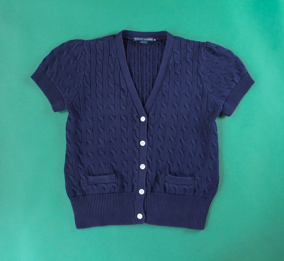 vintage ralph lauren cardigan